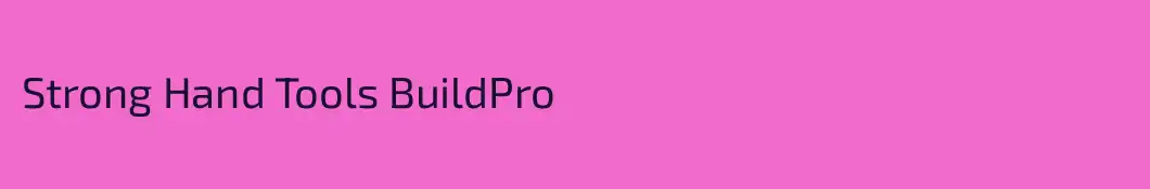Strong Hand Tools BuildPro